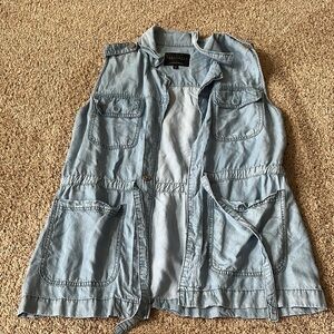 Sanctuary Light Blue Denim Vest